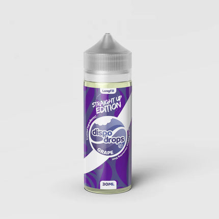 Dispo Drops Straight Up Edition Flavour Shots | Long Fill | 30ml in 120ml