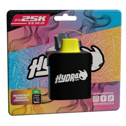 Hydra | Pro 25K puff | Flavour Pod Replacement 2% & 5% Nic Salts