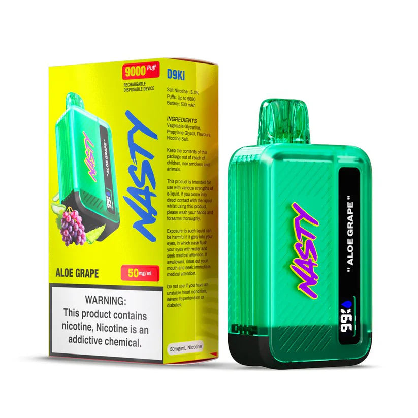 Nasty Bar 9000 Puff Disposable | 5% Nic Salt