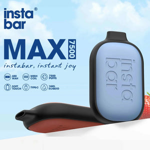 InstaBar Max 7500 Puffs Disposable | 5% Nic Salt