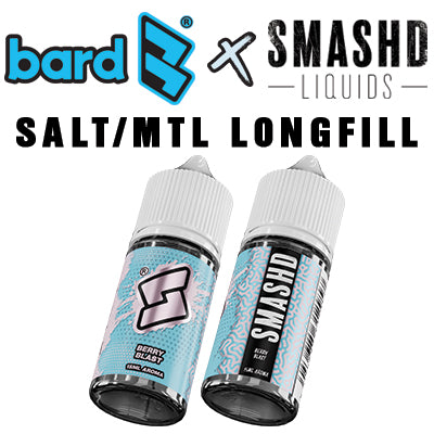 Bard X - SMASHD Salt/MTL Flavour Shots | Salts/MTL | 15ml in 30ml Bottle