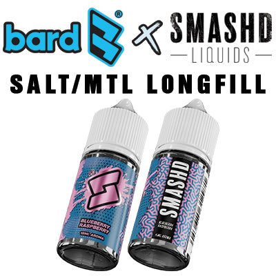 Bard X SMASHD Longfill Vape Juice Flavour Shots | 30ml