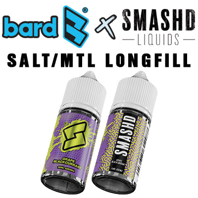 Bard X SMASHD Longfill Vape Juice Flavour Shots | 30ml