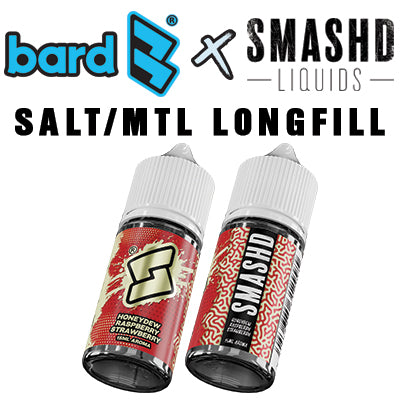 Bard X SMASHD Longfill Vape Juice Flavour Shots | 30ml