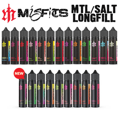Misfits Longfill Vape Juice Flavour Shots | 60ml