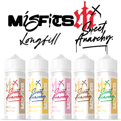 Misfits Dessert Flavour Shot | Long Fill | 30ml in 120ml Bottle