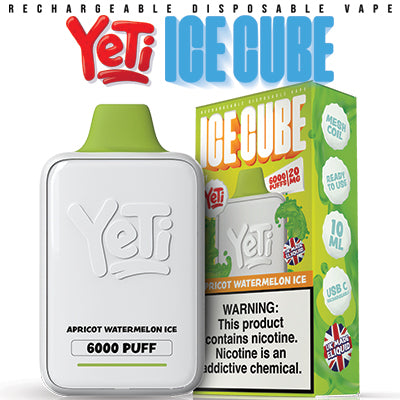 Yeti Ice Cube 6000 puff | 2 & 5% Nic Salt