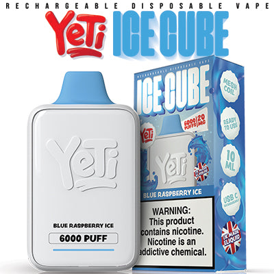 Yeti Ice Cube 6000 puff | 2 & 5% Nic Salt
