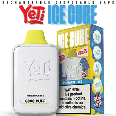 Yeti Ice Cube 6000 puff | 2% Nic Salt