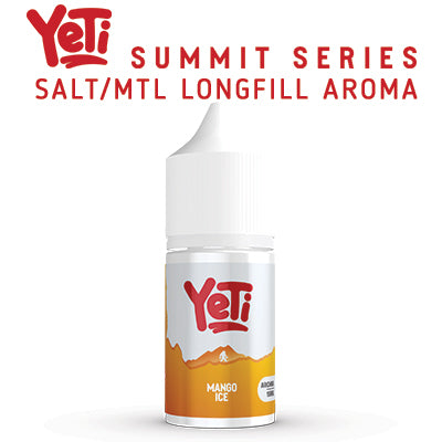 YETI Summit Series - Longfill Flavour Shots | Salts/MTL | 15ml in 30ml Bottle