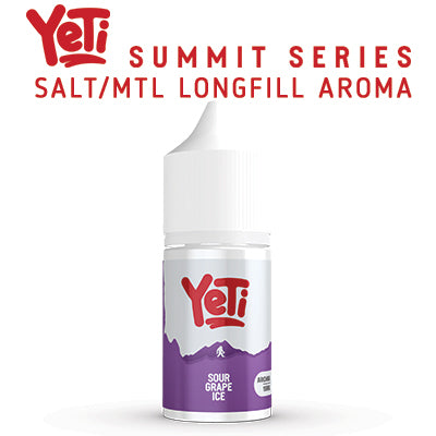 YETI Summit Series - Longfill Flavour Shots | Salts/MTL | 15ml in 30ml Bottle