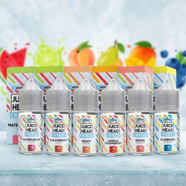 Juice Head FREEZE Salts/MTL Flavour Shots | 15ml in 30ml Bottle