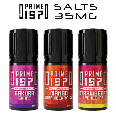 Dispo Prime Salts | Prime| 35mg & 50mg | 30ml Bottle