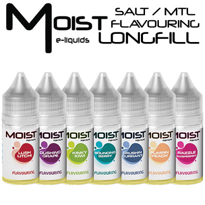 Moist | Flavour Shots | Salts/MTL | 15ml in 30ml Bottle