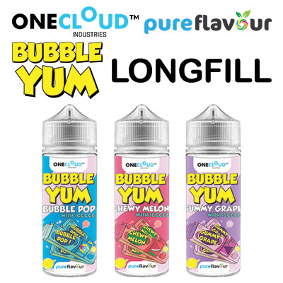 One Cloud Bubble Yum Flavour Shot | Longfill Aroma 30ml in 120ml