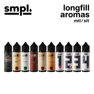 SMPL Salts/MTL Flavour Shot | Salts/MTL | Long Fill | 30ml in 60ml Bottle