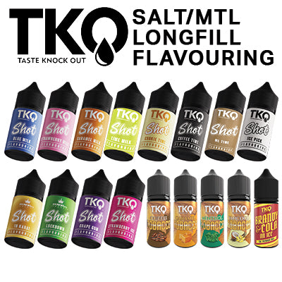 TKO Salt/MTL Flavour Shot | Long Fill | 30ml