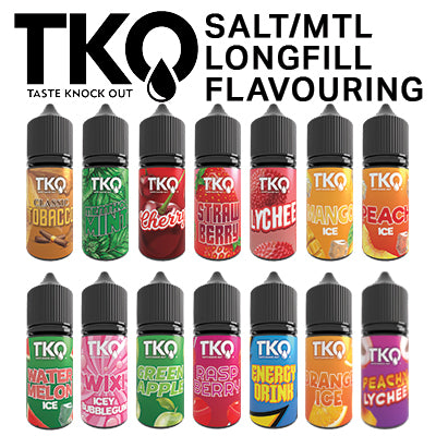 TKO CS Salts/MTL Flavour Shot | Long Fill | 15ml in 30ml Bottle