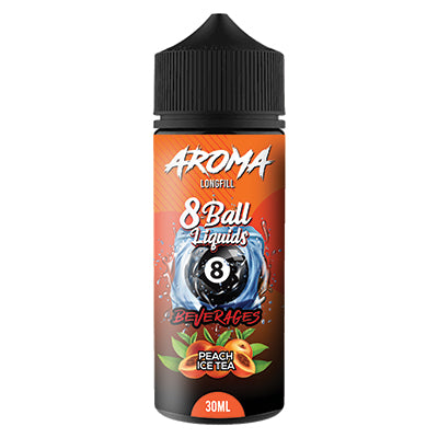 8 Ball - Beverages - Peach Ice Tea | Longfill Aroma