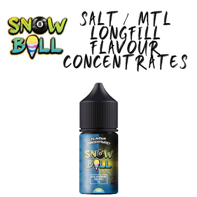 Snow Ball Salt/MTL Flavour Shots | Salts/MTL | Long Fills | 15ml in 30ml Bottle