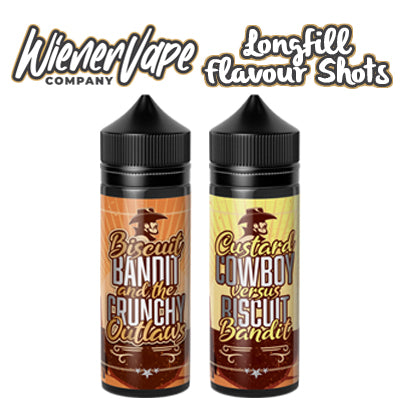 Wiener Vape - Longfill Flavour Shot | Long Fill | 30ml in 120ml Bottle