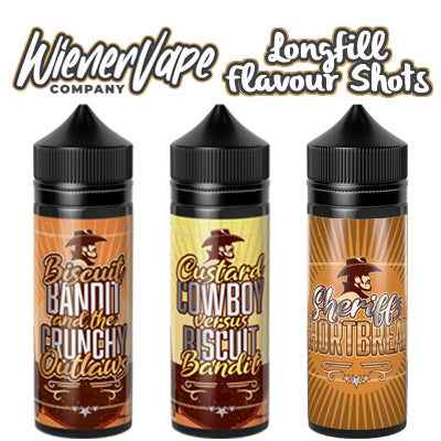 Wiener Vape - Longfill Flavour Shot | Long Fill | 30ml in 120ml Bottle