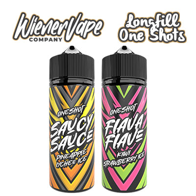 Wiener Vape - Longfill One Shot | Long Fill | 30ml in 120ml Bottle