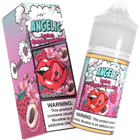 Angelic - Lychee Raspberry Sakura | Nic Salts | 30mg | 30ml