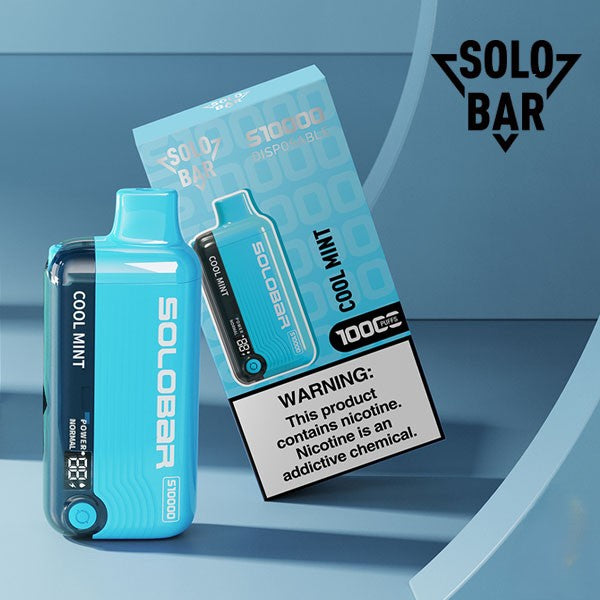 Solobar Rechargeable Bar - S10000 - 50mg | 5% Nic Salt – The Vape Studio