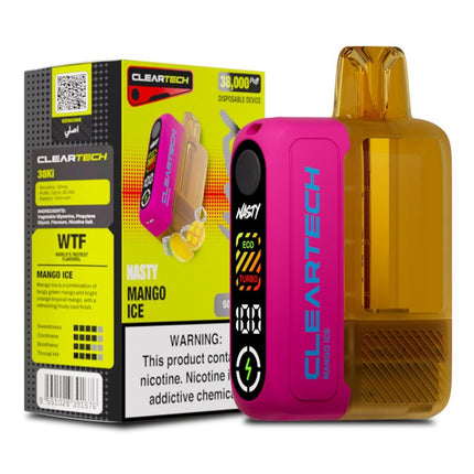Nasty CLEARTECH 38000 Puff Disposable | 5% Nic Salt