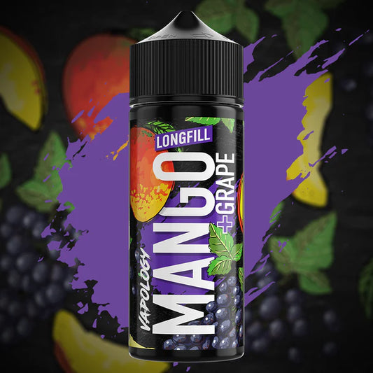 Vapology Mango + Range Flavour Shots | Longfills | 30ml in 120ml Bottle