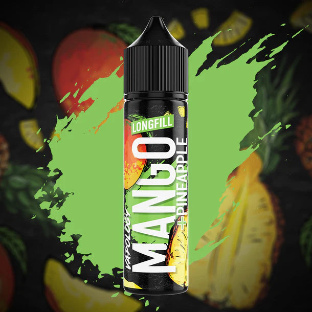 Vapology Mango + Range Salts/MTL Flavour Shots | Salts/MTL Longfills | 30ml in 60ml Bottle