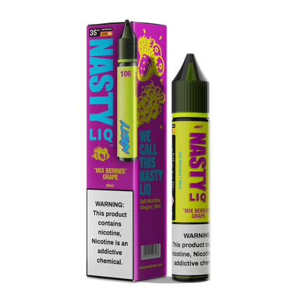 NastyLiq Salt/MTL Flavour Shot Range | Long Fill | 15ml in 30ml Bottle
