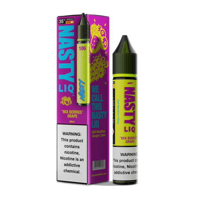 NastyLiq Salt/MTL Flavour Shot Range | Long Fill | 15ml in 30ml Bottle