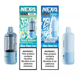 Dragbar Nexa Flex ICE 25K Puffs Disposable Flavour Pods | 5% Nic Salt (Without Battery)