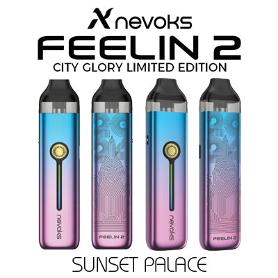 Nevoks Feelin 2 City Glory Limited Edition Pod Kit The Vape Studio Nevoks Feelin 2 City Glory Limited Edition Pod Kit The Vape Studio