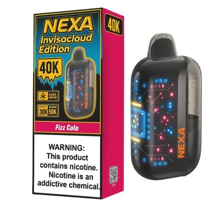 Nexa Ultra Invisi Cloud 40K Puffs Disposable Pod | 5% Nic Salt (Cloud-Free / Smokeless)