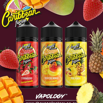 Carribean Fusion - Flavour Shots | Longfills | 30ml in 120ml Bottle