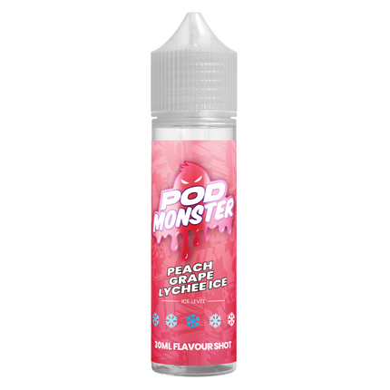 Pod Monster Salts/MTL Flavour Shots | 30ml in 60ml Bottle