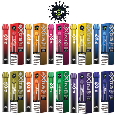 Pop Hit 2500 Puffs Disposable Vape | 50mg The Vape Studio Pop Hit 2500 Puffs Disposable Vape | 50mg The Vape Studio