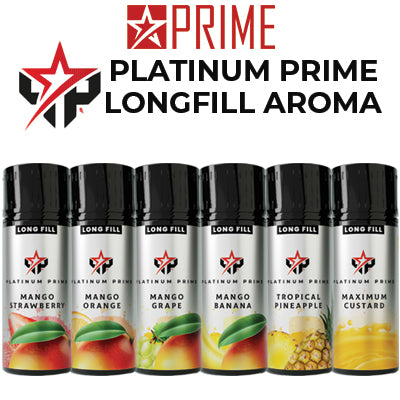 Prime Platinum - Longfill Flavour Shot | Long Fill | 30ml in 120ml Bottle