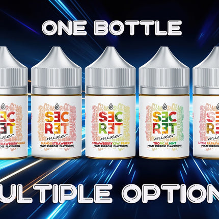 Secret Mixer Salt/MTL Flavour Shot | Long Fill | 60ml