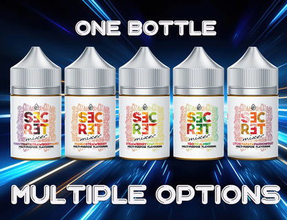 Secret Mixer Salt/MTL Flavour Shot | Long Fill | 60ml