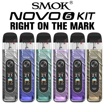 SMOK Novo 6 Vape Pod Kit The Vape Studio SMOK Novo 6 Vape Pod Kit The Vape Studio
