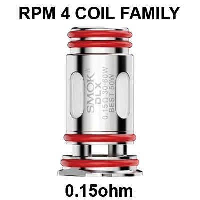 SMOK RPM 4 Family & LP2 Replacement Coils