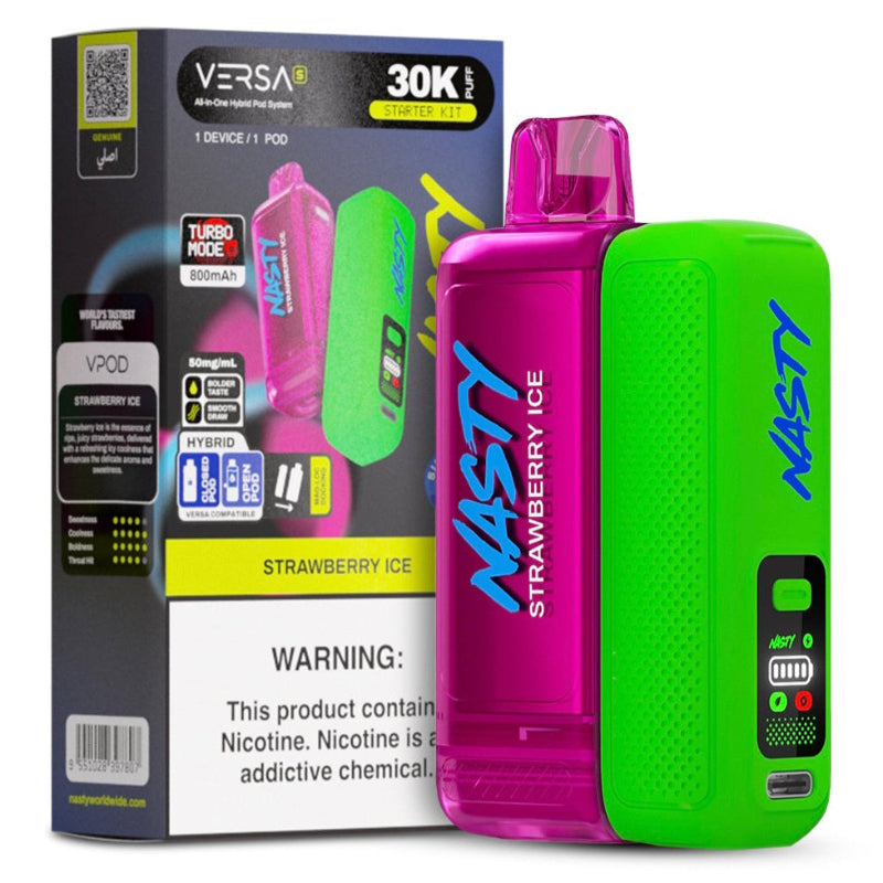 Nasty Versa S VPOD 30000 Puff Kit The Vape Studio Nasty Versa S VPOD 30000 Puff Kit The Vape Studio