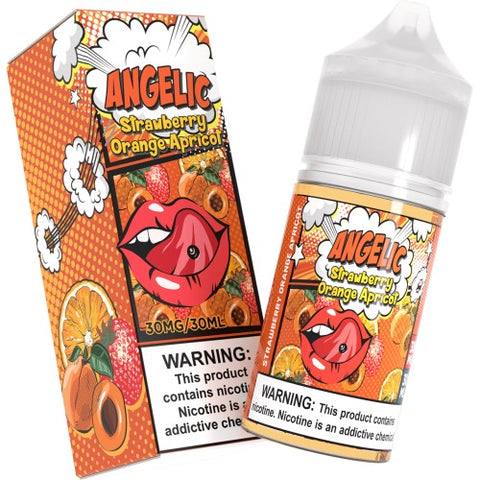 Angelic - Strawberry Orange Apricot | Nic Salts | 30mg | 30ml
