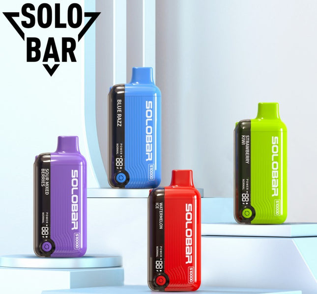 Solobar Rechargeable Bar - S10000 - 50mg | 5% Nic Salt The Vape Studio Solobar Rechargeable Bar - S10000 - 50mg | 5% Nic Salt The Vape Studio
