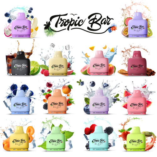 Tropic Bar Blast 8000 Puff Flavour POD Disposable | 5% Nic Salt