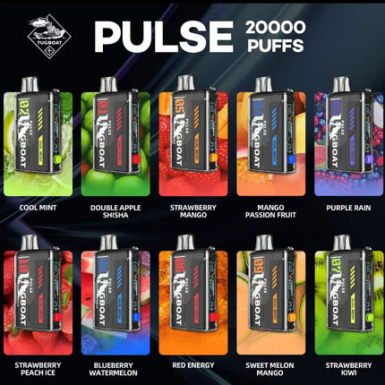 Tugboat Pulse 20k Puffs | 5% nic Salt | Disposable